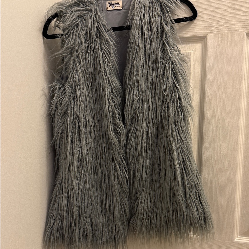 Show Me Your MuMu Charcoal Teddy Jacket